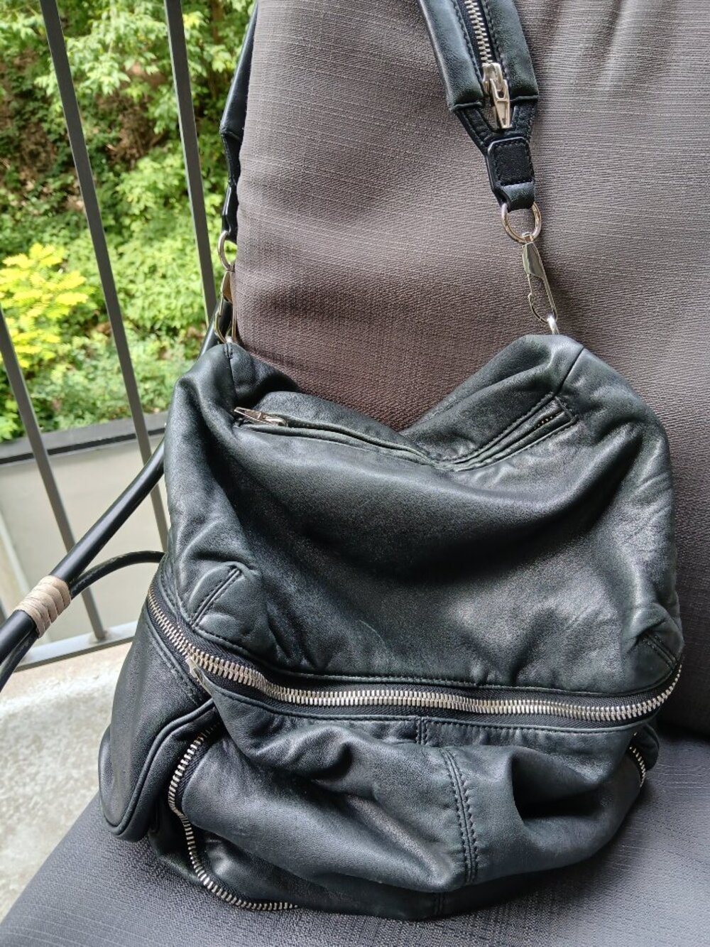 Alexander Wang Genuine Lambskin Leather Purse